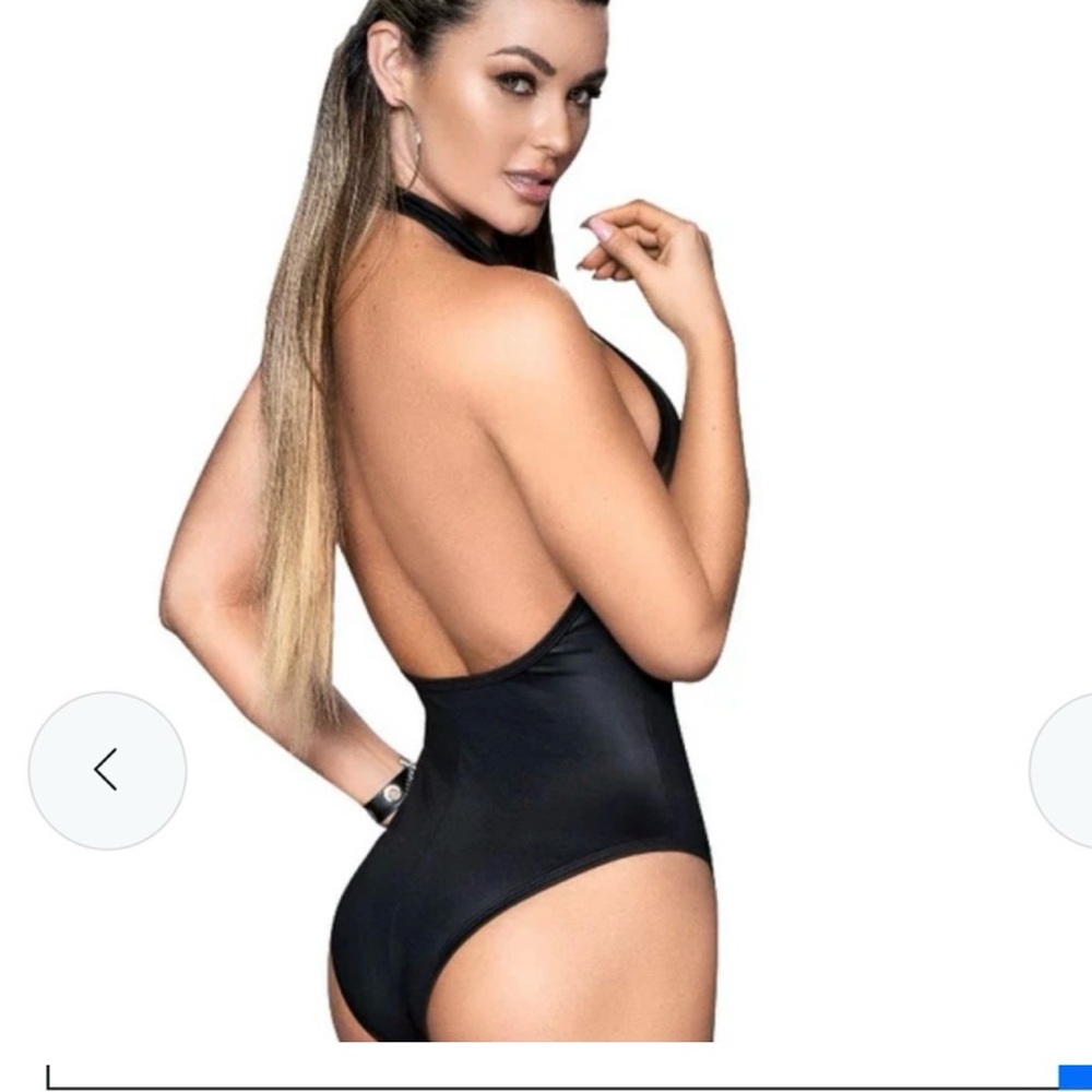 Versus versace one piece swimsuit,black , size (46)...